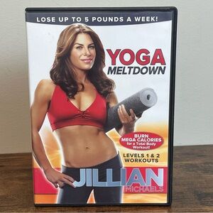 🎥10 for $15🍿 Jillian Michaels Yoga Meltdown DVD